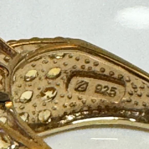 Rare Ametrine and Yellow Sapphire Ring - Picture 6 of 11